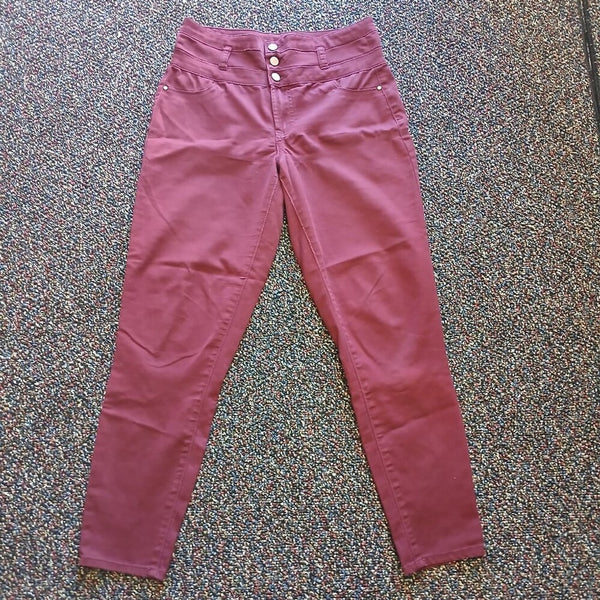 UGC Love Fine Maroon high waisted pants size 7