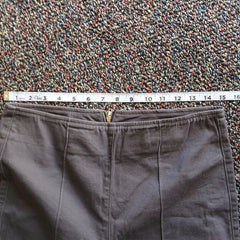 UGC Forever 21 Charcoal Grey Skinny Slacks with ankle zippers size lg