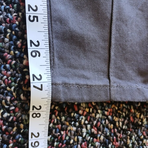 UGC Forever 21 Charcoal Grey Skinny Slacks with ankle zippers size lg